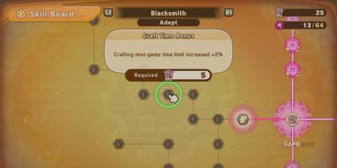 Craft Time Bonus in Fantasy Life I: The Girl Who Steals Time