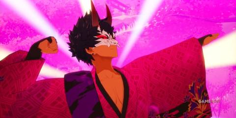 Kai posing in Rune Factory: Guardians of Azuma