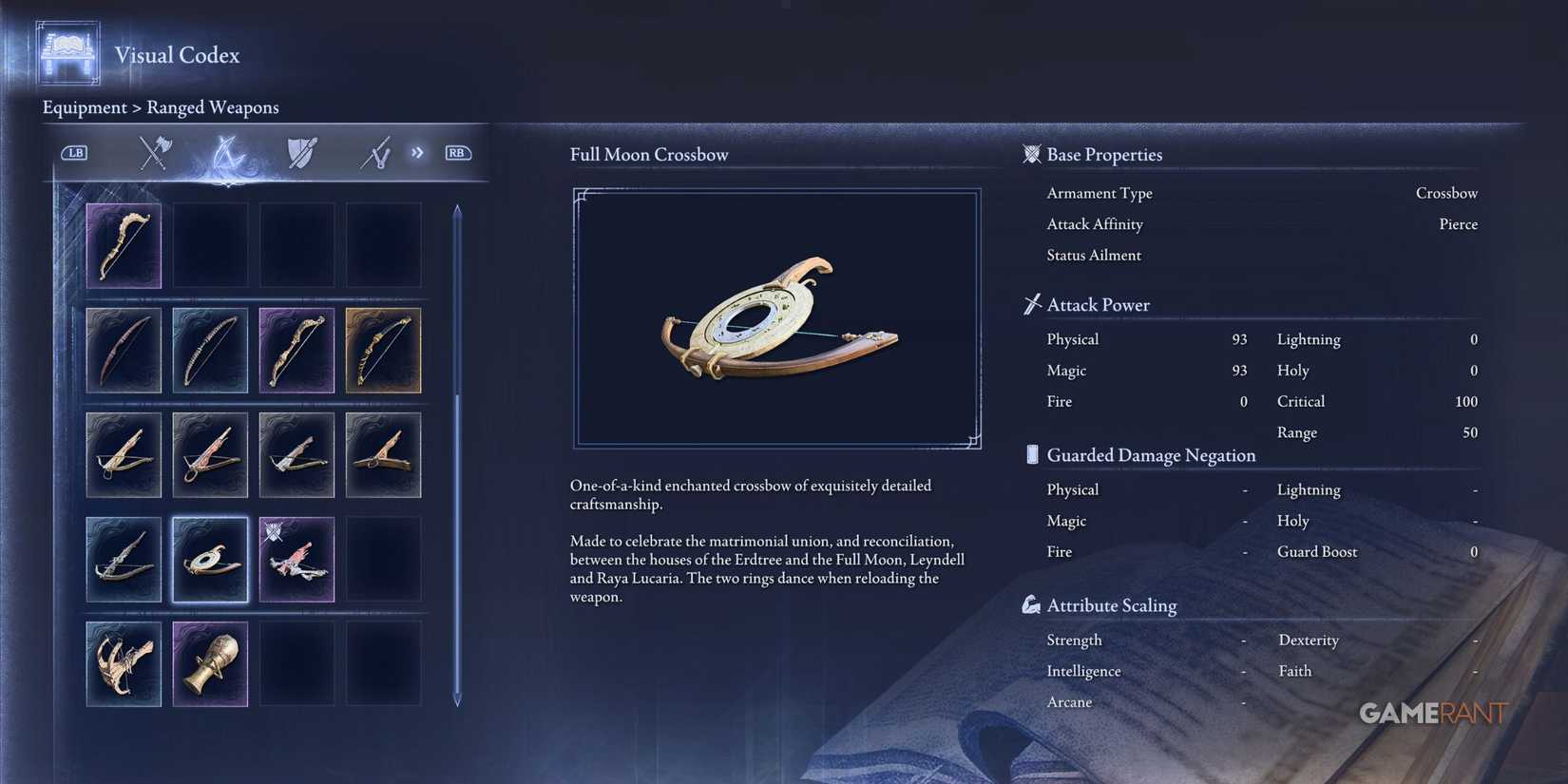 Full Moon Crossbow in Elden Ring Nightreign