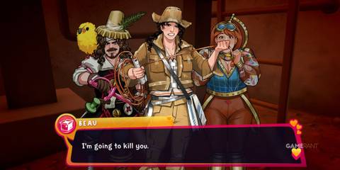 Beau saying she is going to kill someone in Date Everything