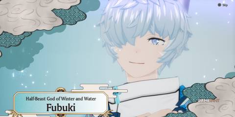 Fubuki intro in Rune Factory: Guardians of Azuma
