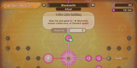 1-Star Auto Smithing in Fantasy Life I: The Girl Who Steals Time