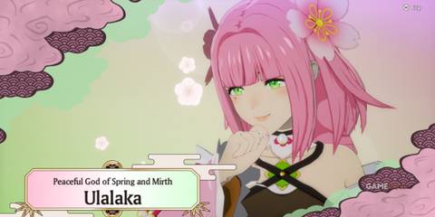 Ulalaka intro screen in Rune Factory: Guardians of Azuma