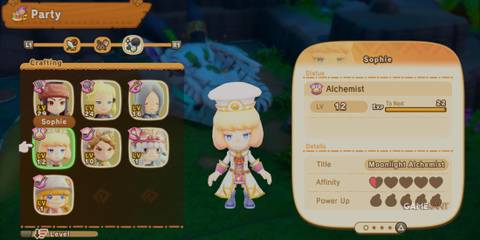 Sophie in Fantasy Life I: The Girl Who Steals Time