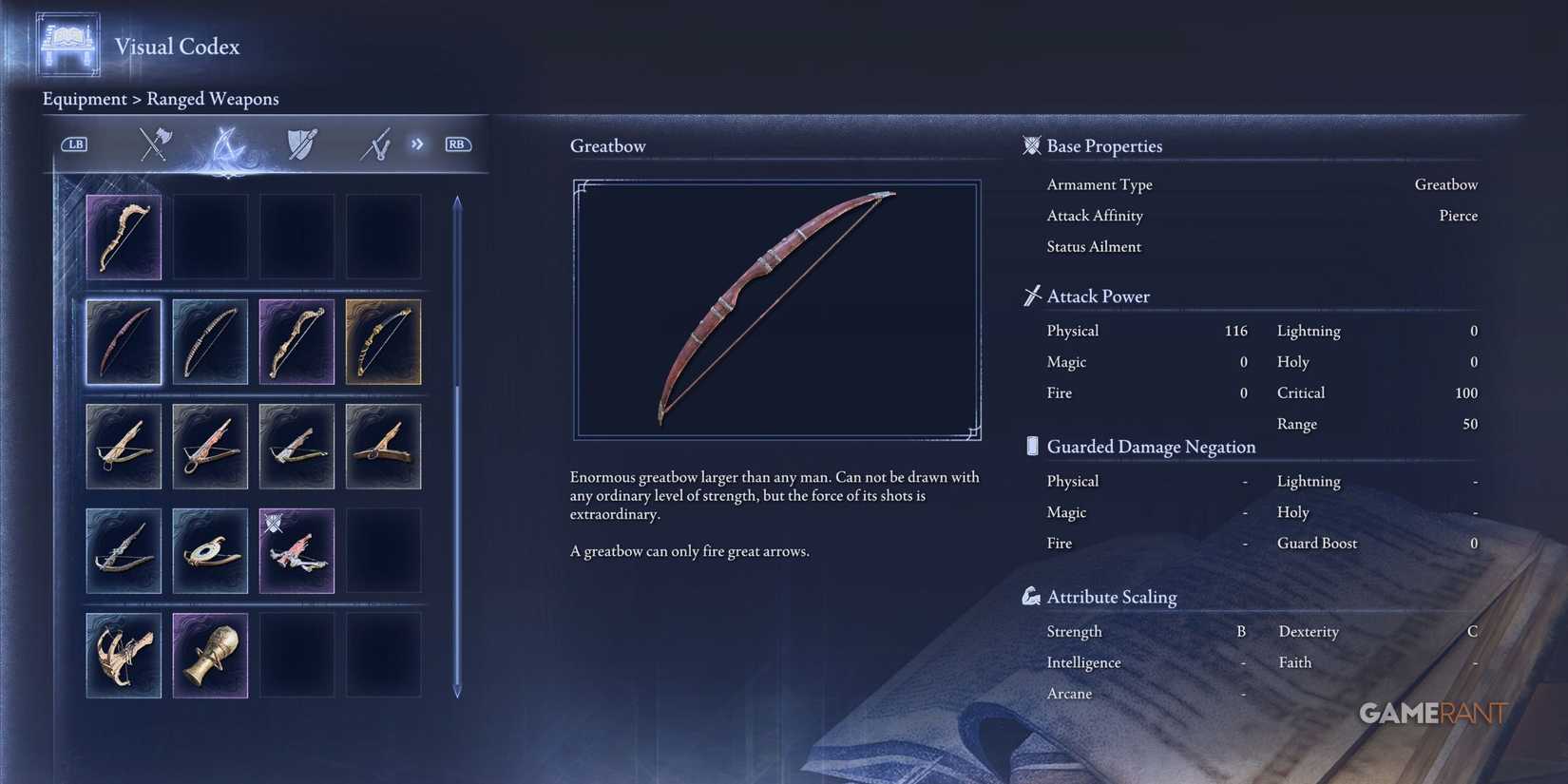 Greatbow in Elden Ring Nightreign