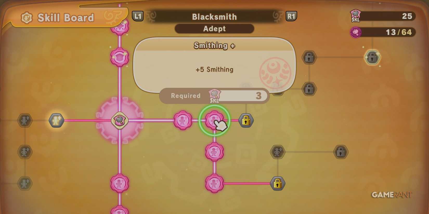 Smithing Plus in Fantasy Life I: The Girl Who Steals Time