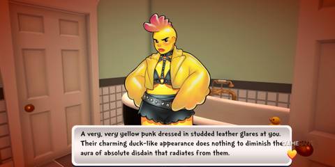 The narrator describing Rebel in Date Everything