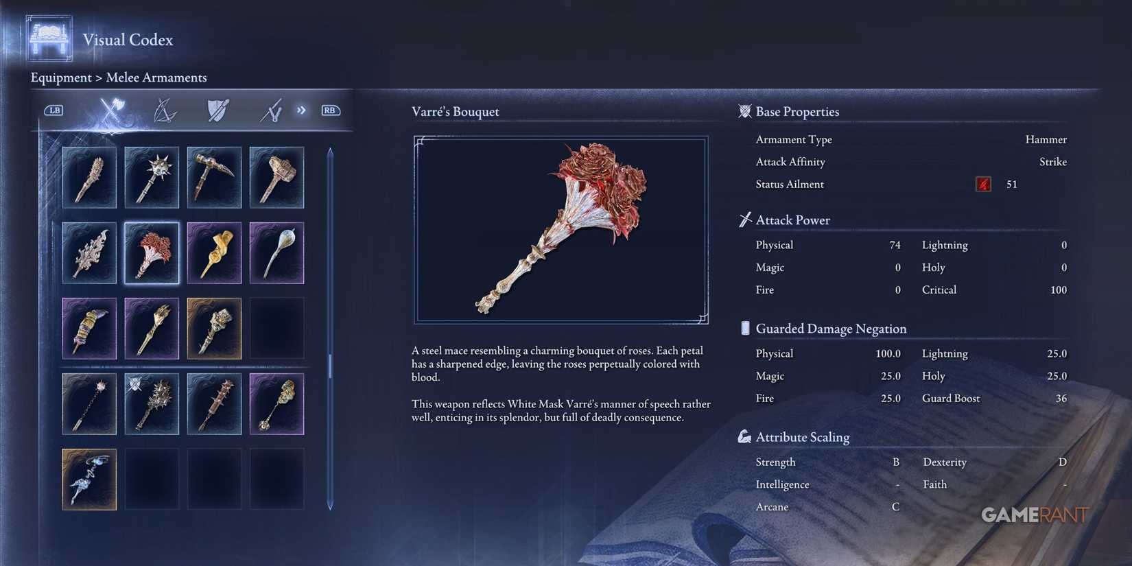 Varre's Bouquet in Elden Ring Nightreign