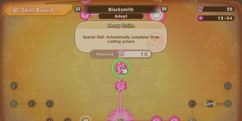 Heavy Strike in Fantasy Life I: The Girl Who Steals Time