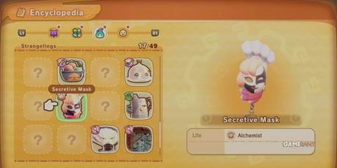Secretive Mask Strangeling in Fantasy Life I: The Girl Who Steals Time
