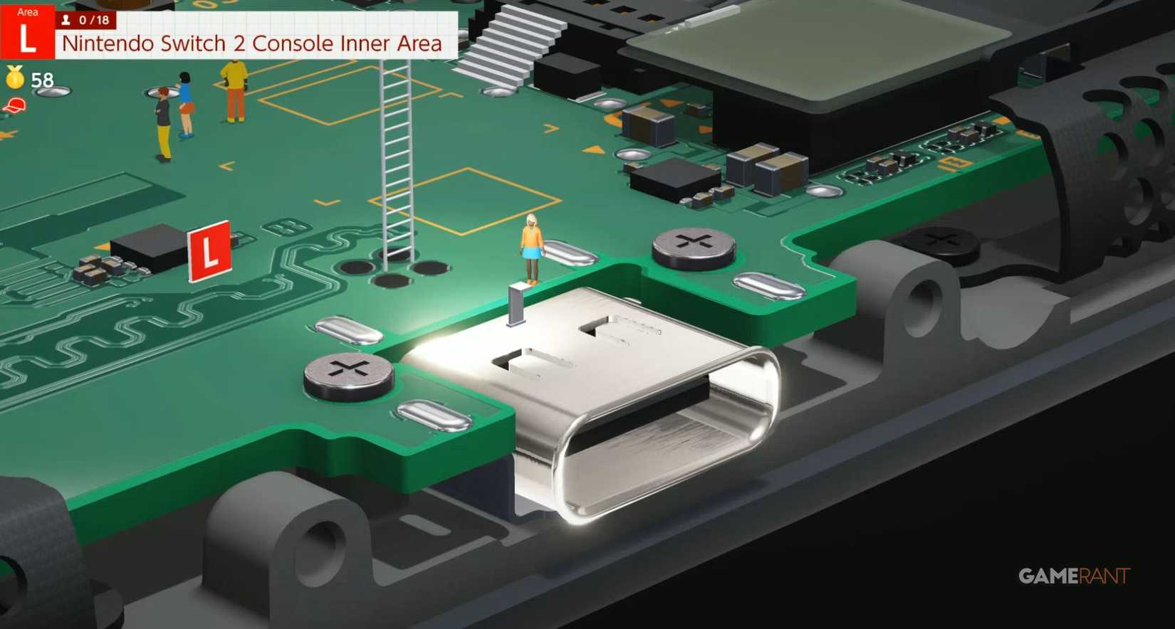 usb type c connector lower