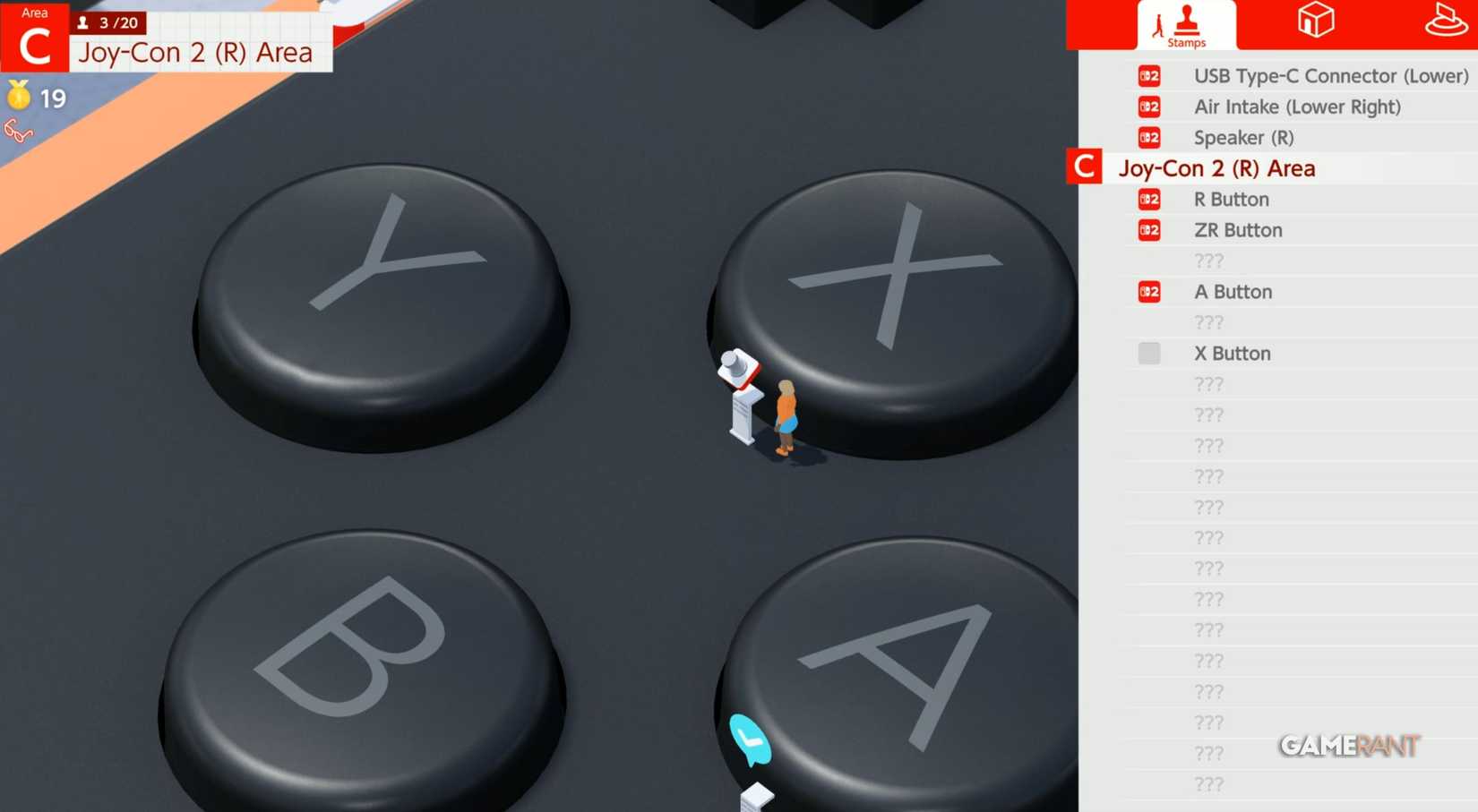 x button
