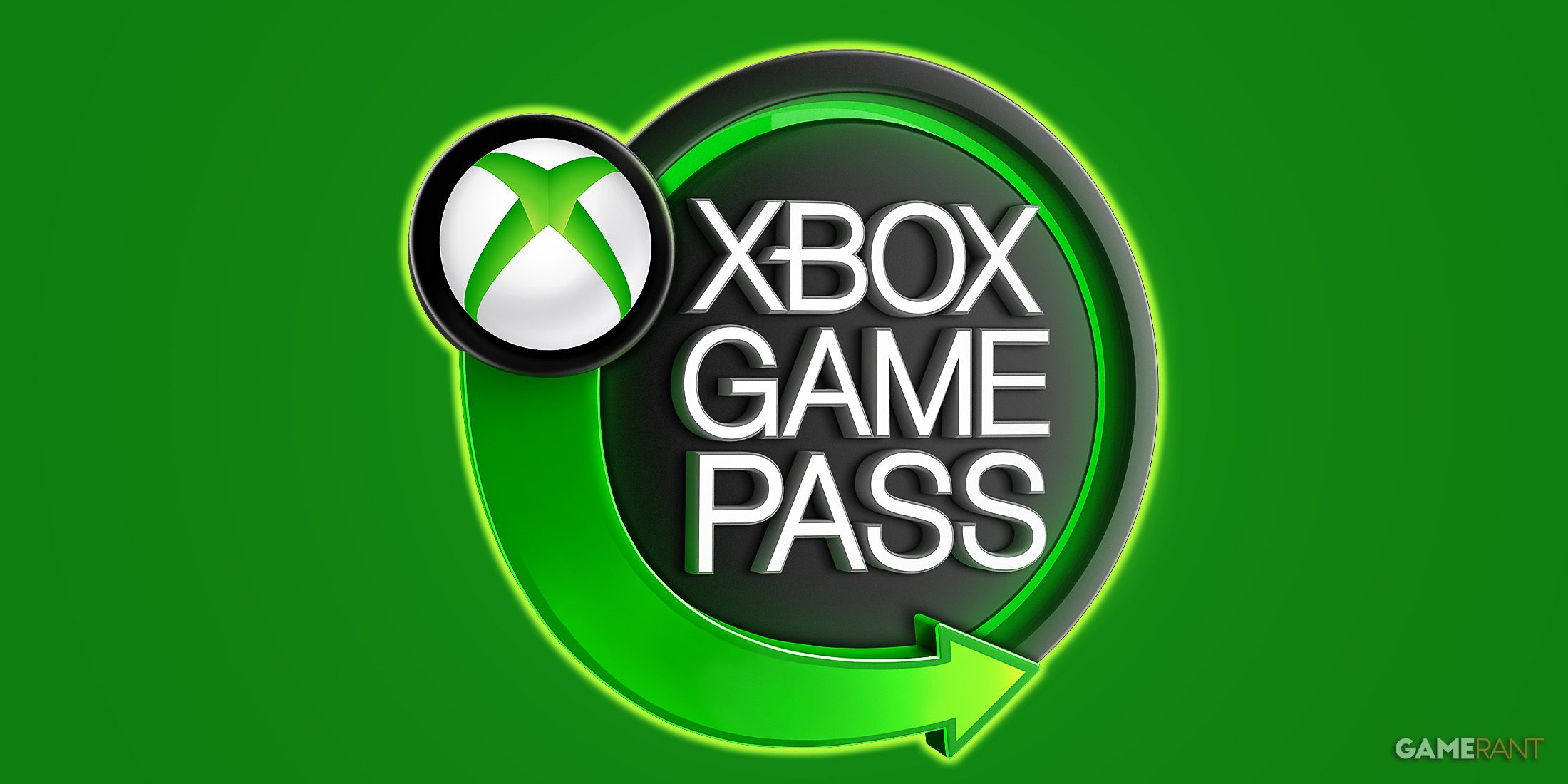 Xbox Sports Pass Glovie Creemarile Logo Logo Logo with rounder in a dark green background with a dark green background