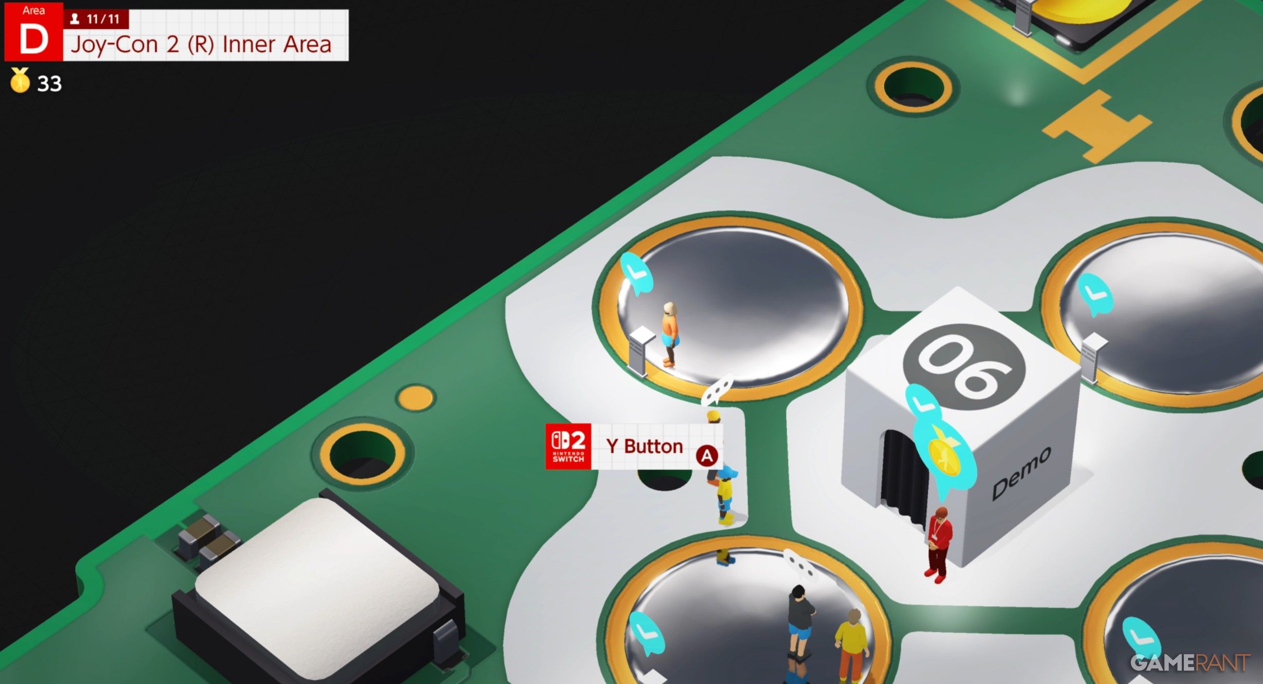 Y button 2