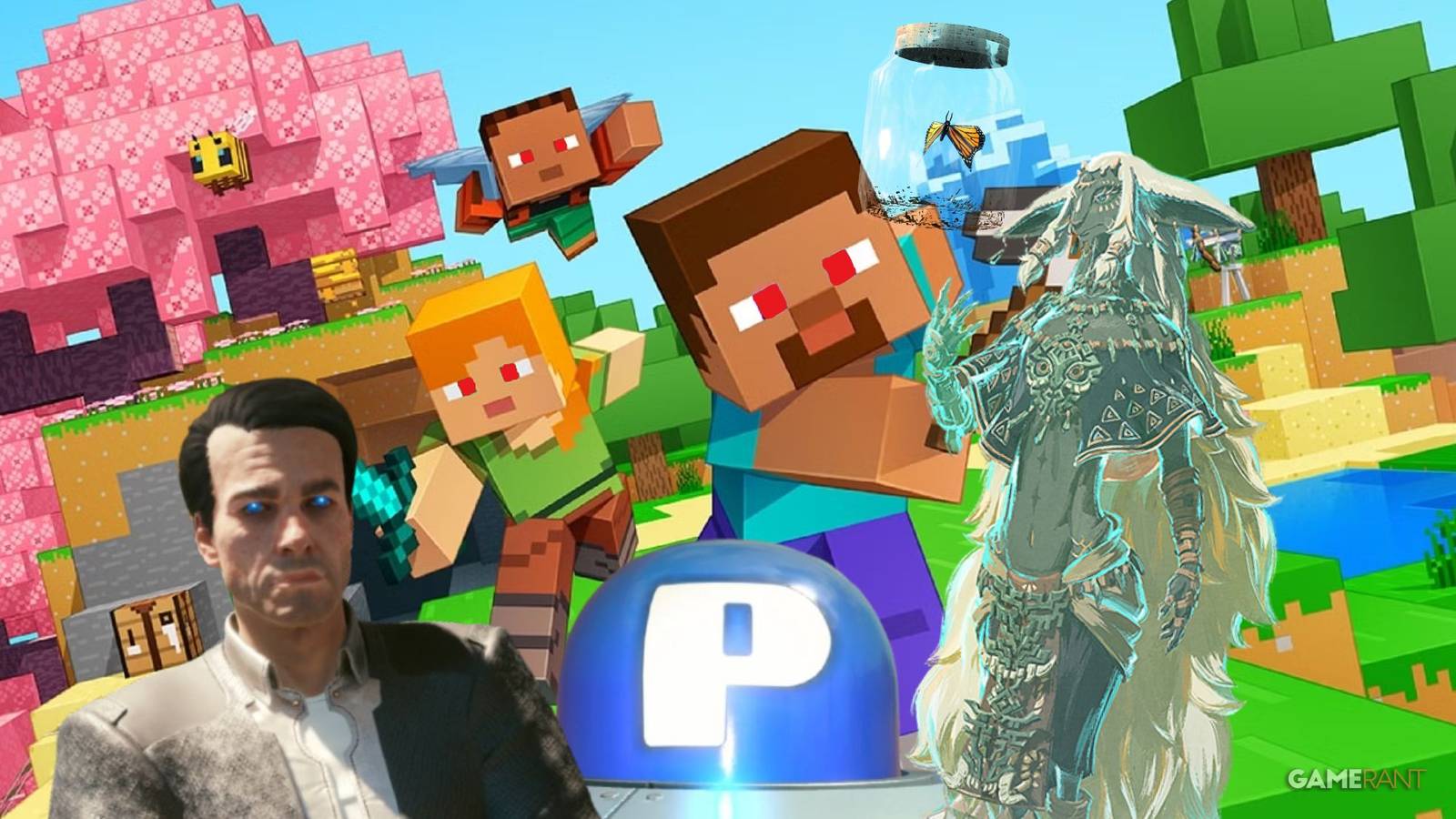 Minecraft, Cyberpunk 2077, Mario Kart World, Skyrim, Tears of the Kingdom