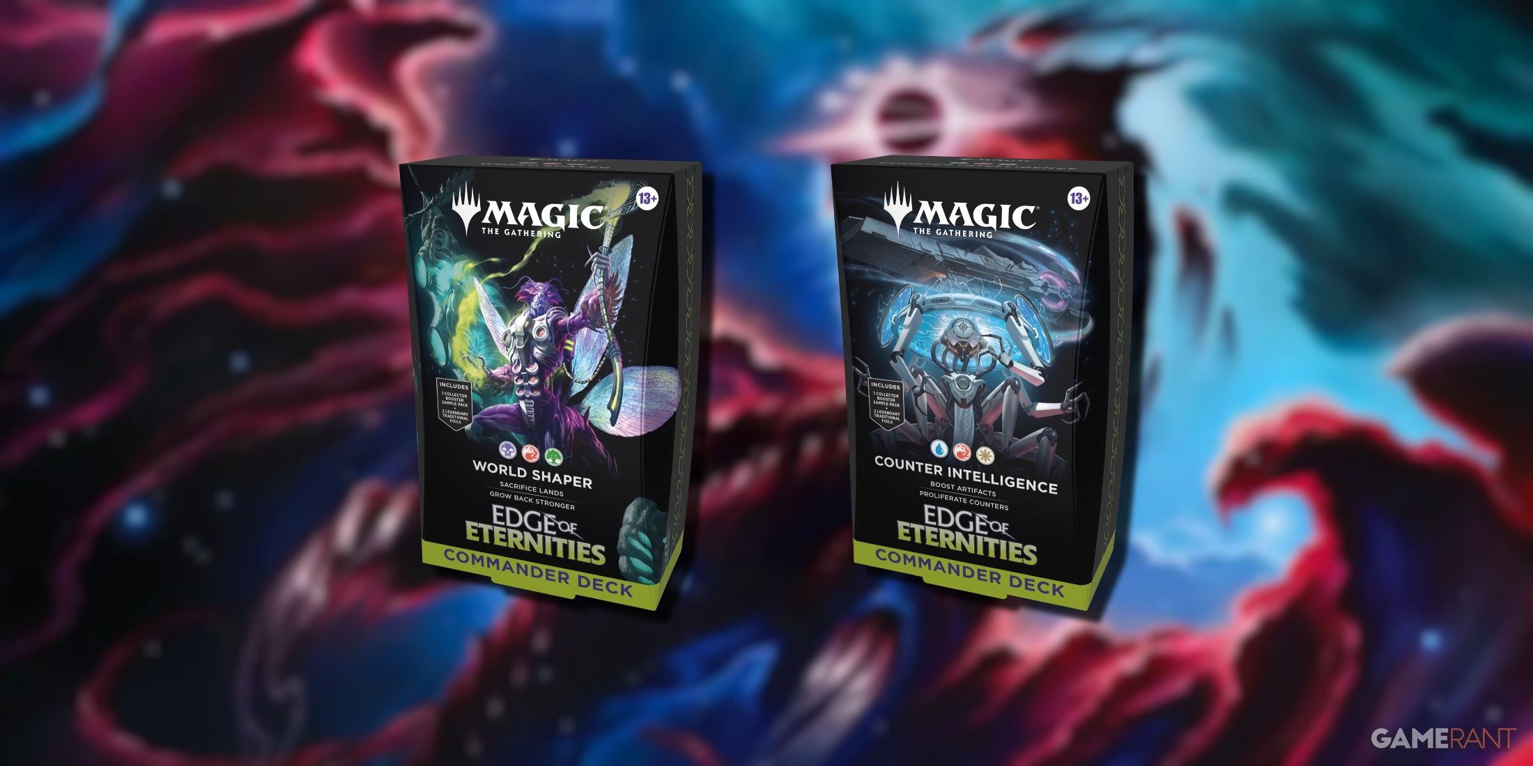 magic-the-gathering-MTG-Edge-of-Eternities-commander-deck-lists-world-shaper-counter-intelligence-upgrades-good-bad-why