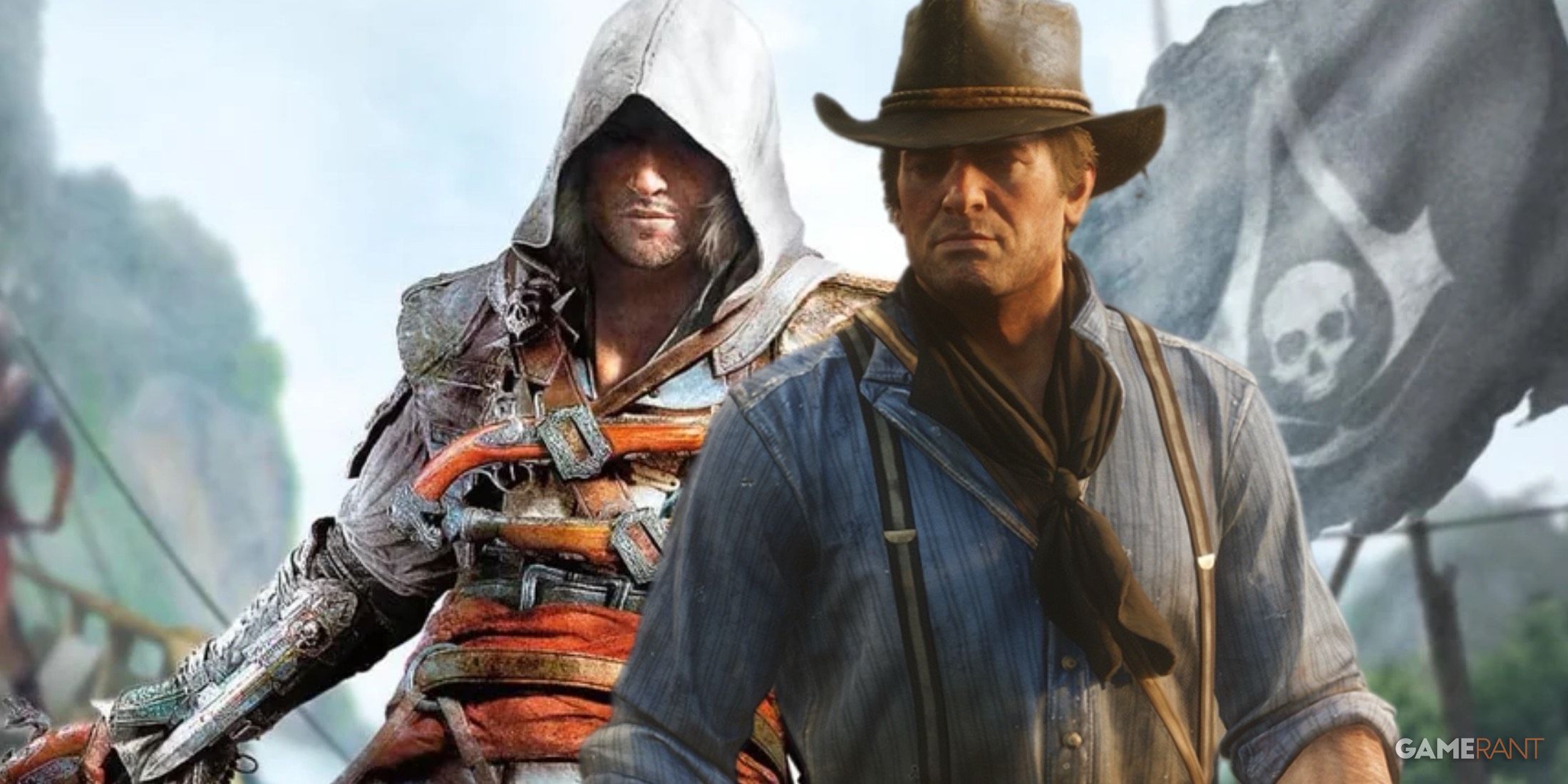 Assassin’s Creed 4 Black Flag and Red Dead Redemption 2 Are In Opposite Boats