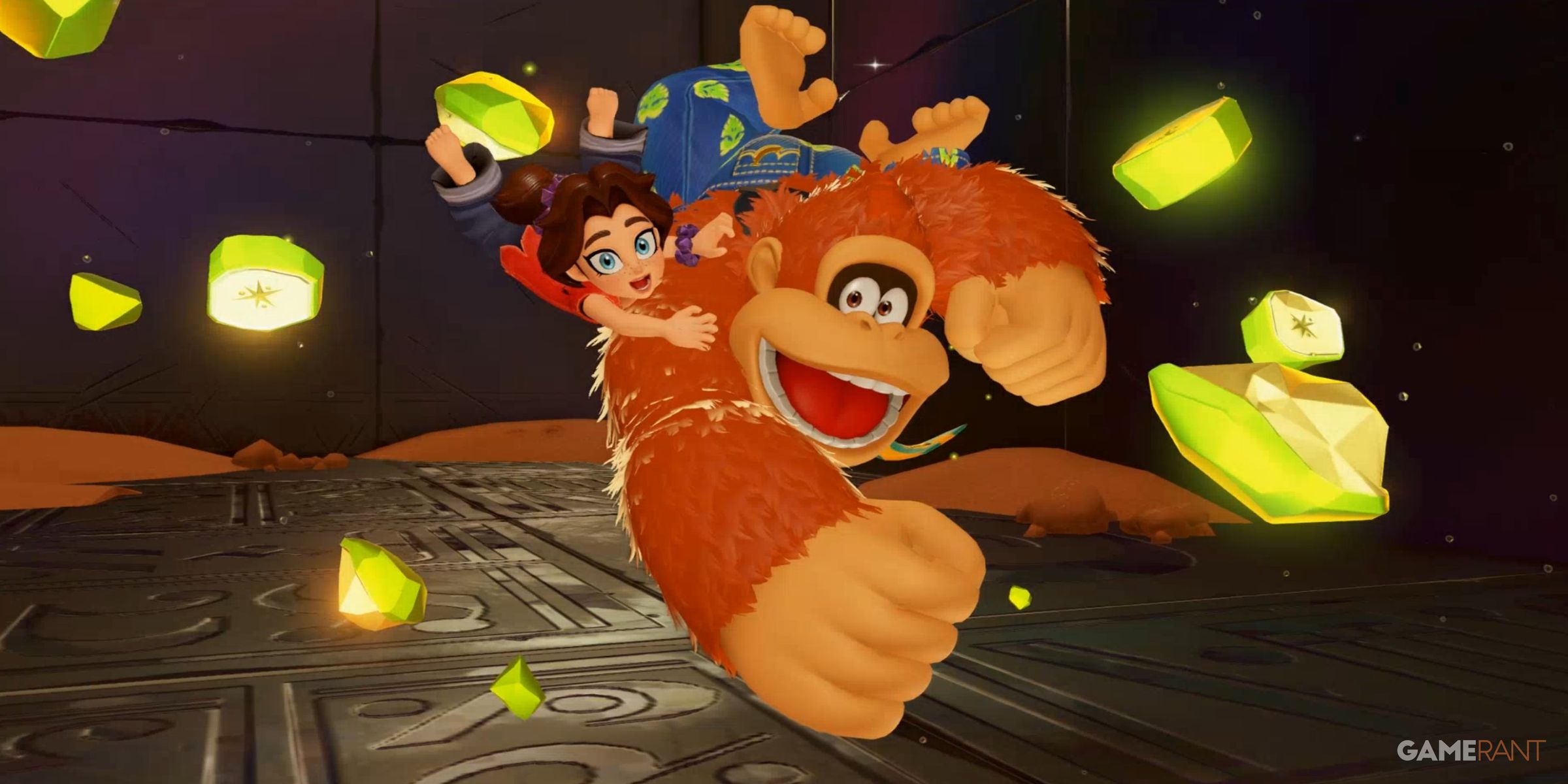 All Big-Wheel Balloon Hunt Bananas in Donkey Kong Bananza