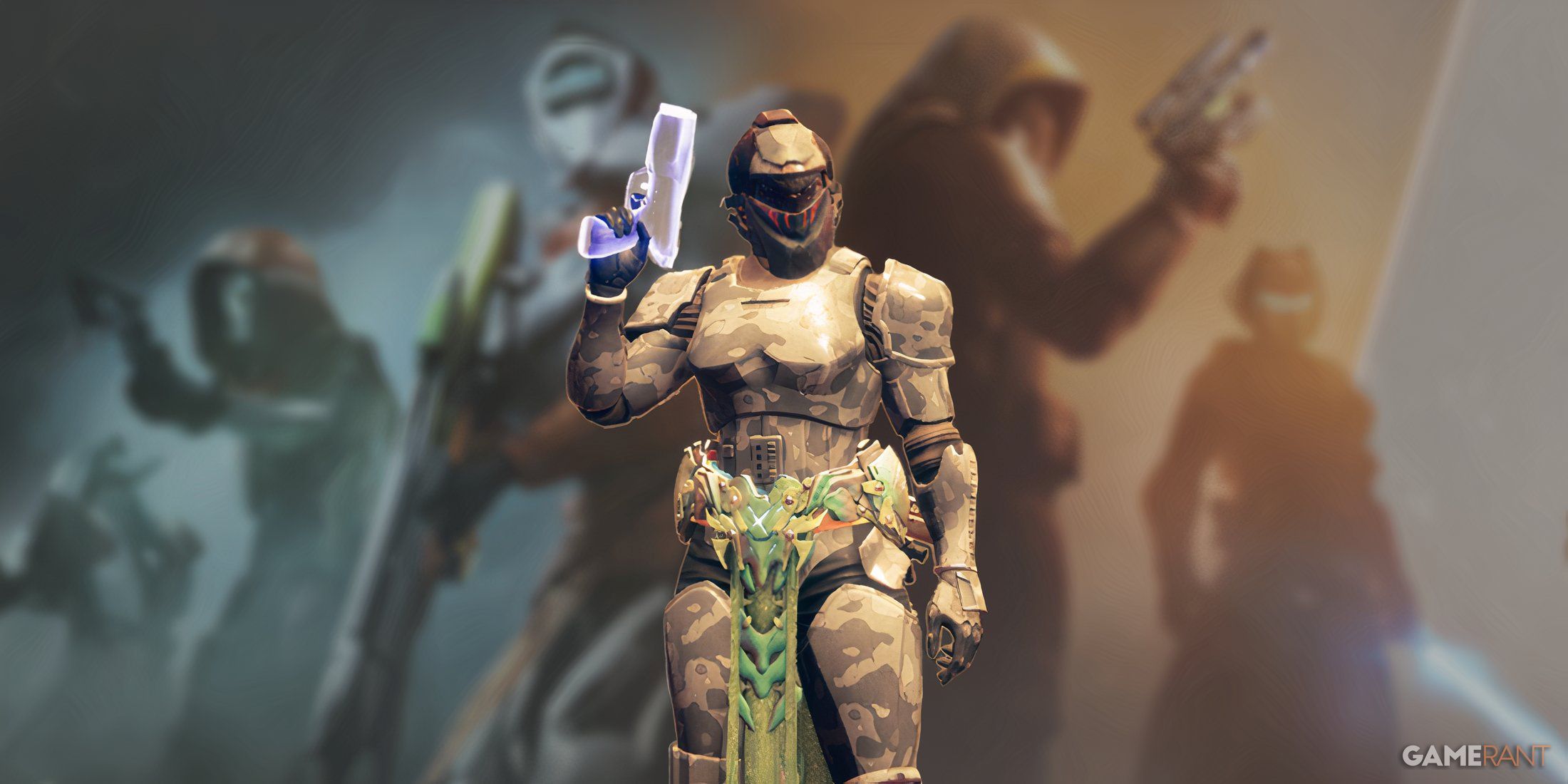 Destiny 2 The Edge of Fate Expansion Year of Prophecy Official Art with Titan Emoting Edit GAMERANT