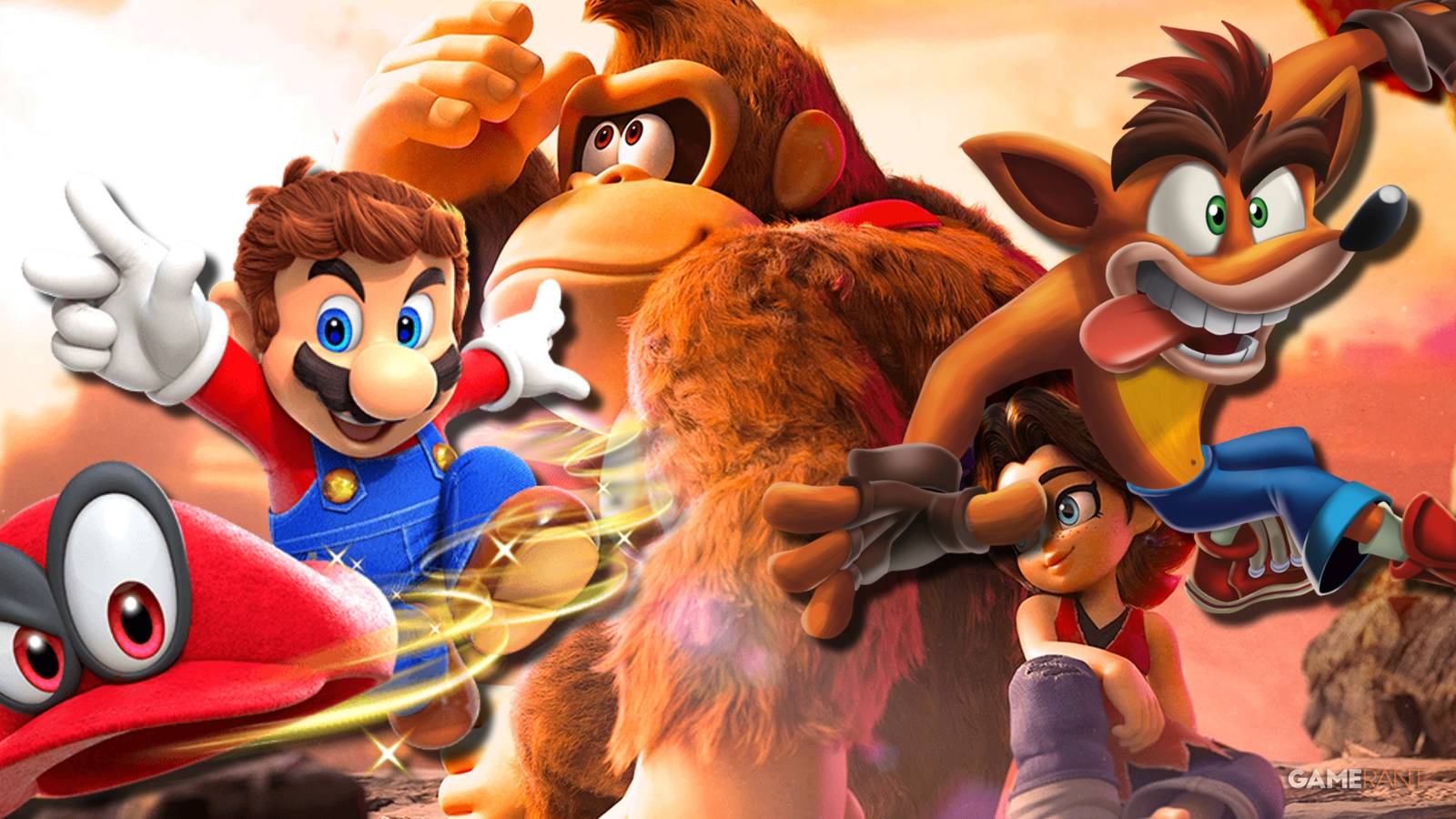 Donkey Kong Bananza 3D Platformers Sonar