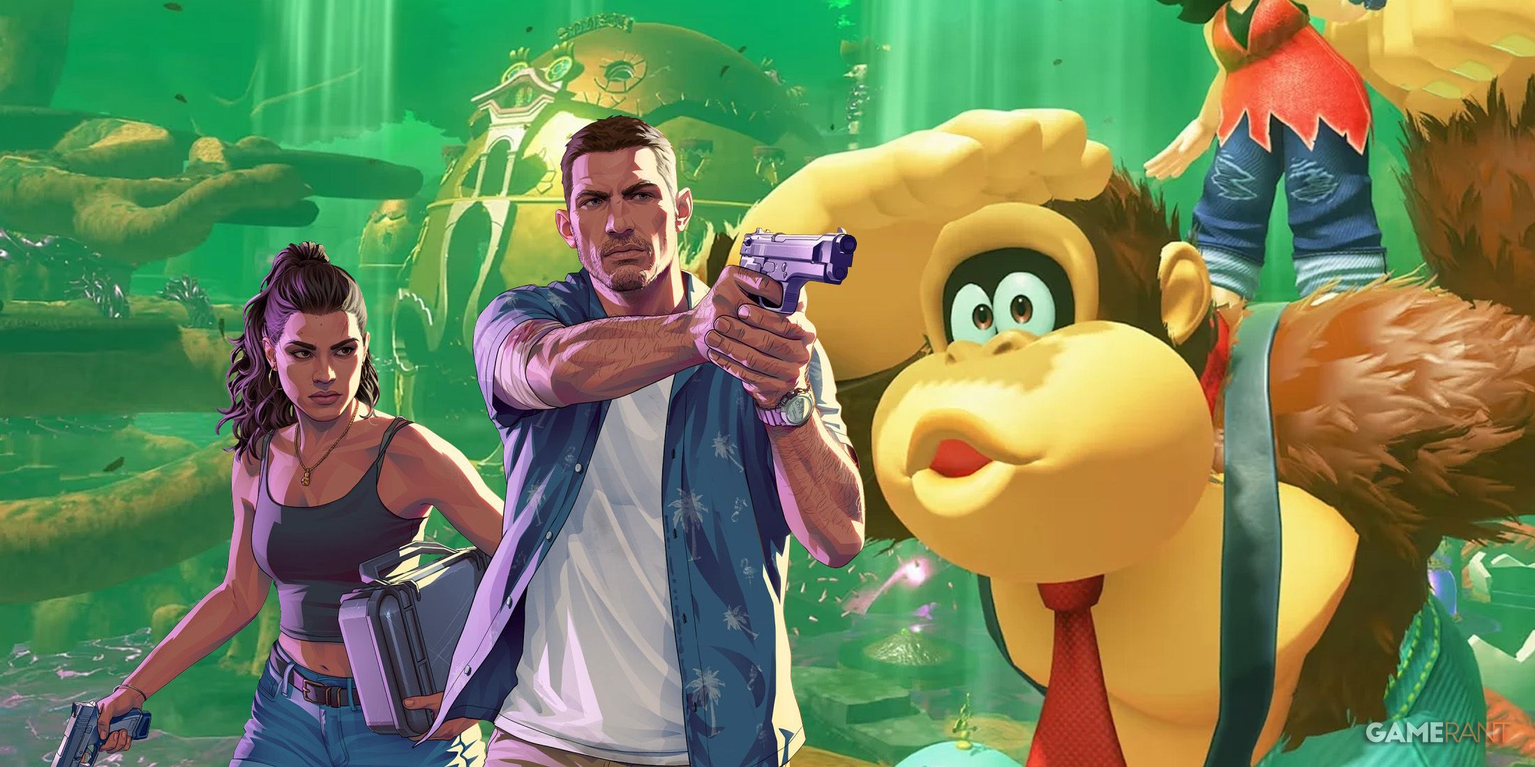 Donkey Kong Bananza GTA 6