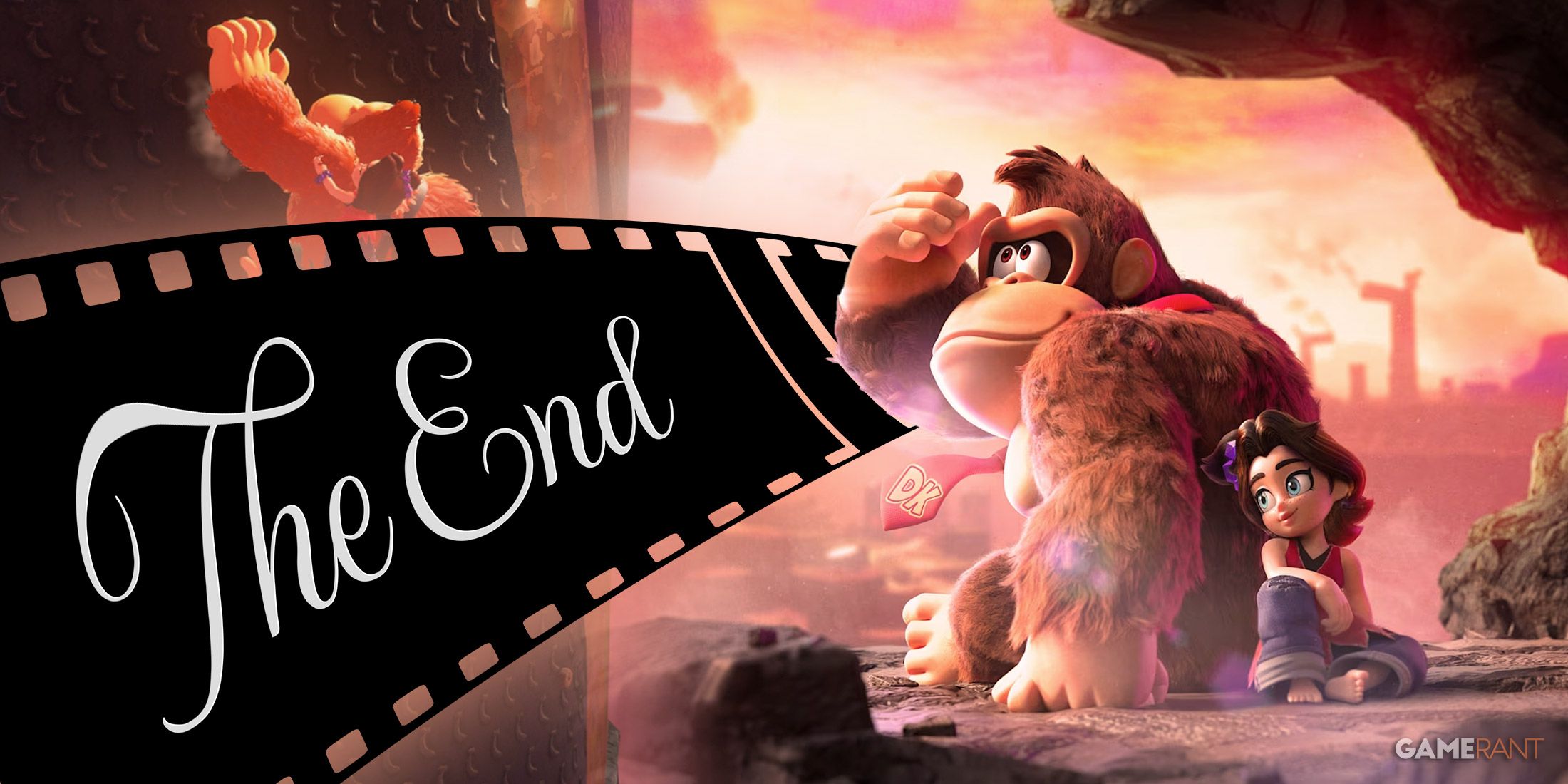 Natural conclusion of Donkey Kong Banza