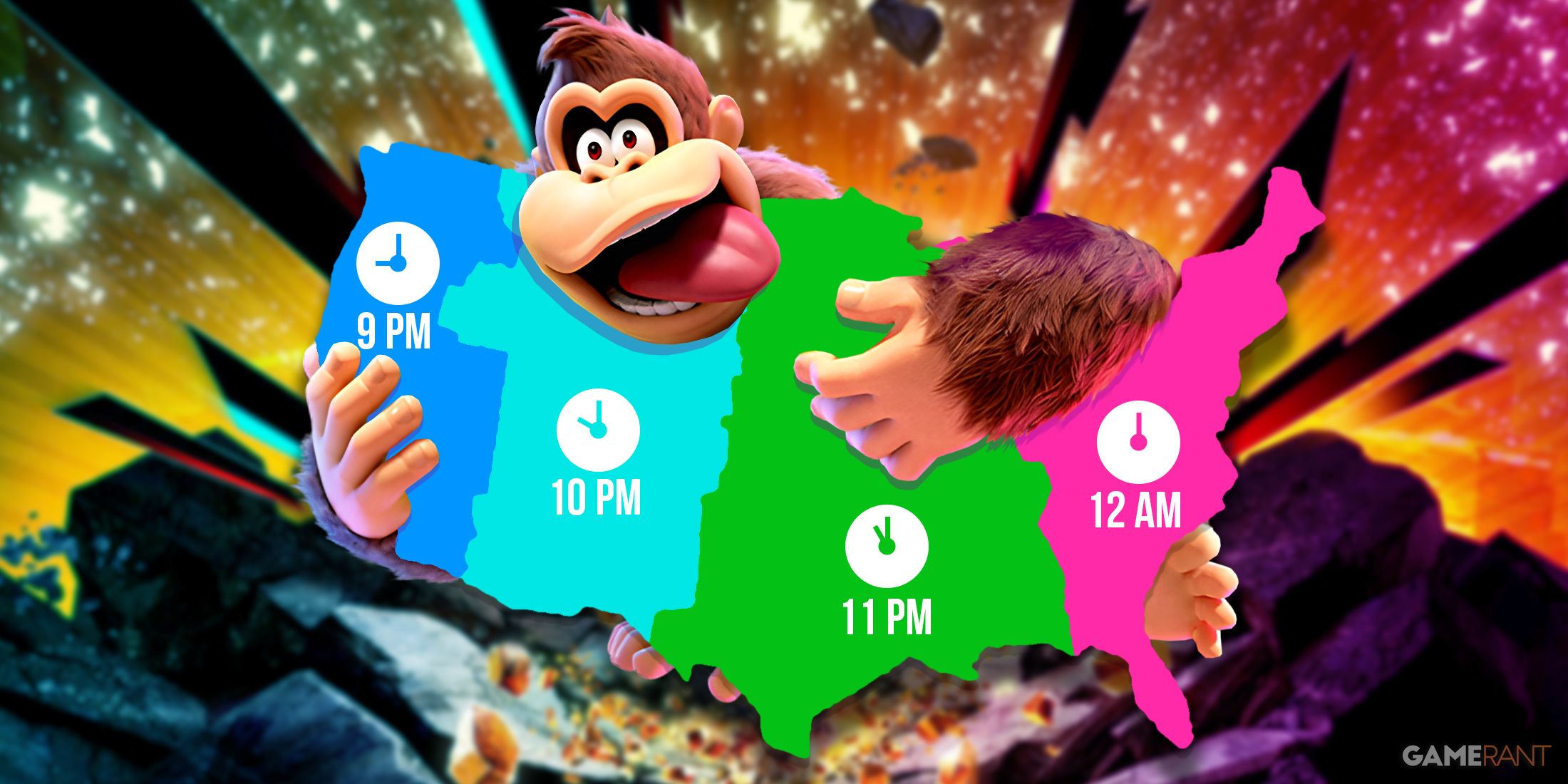 Release Time for Donkey Kong Bananza