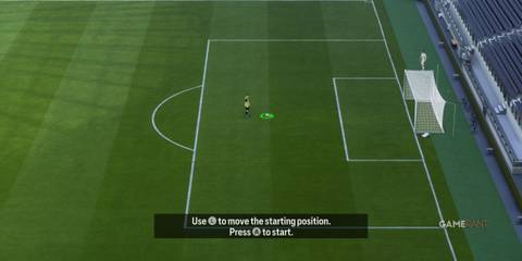 EA Sports FC 25 - Practice Arena Move Free Kick Position