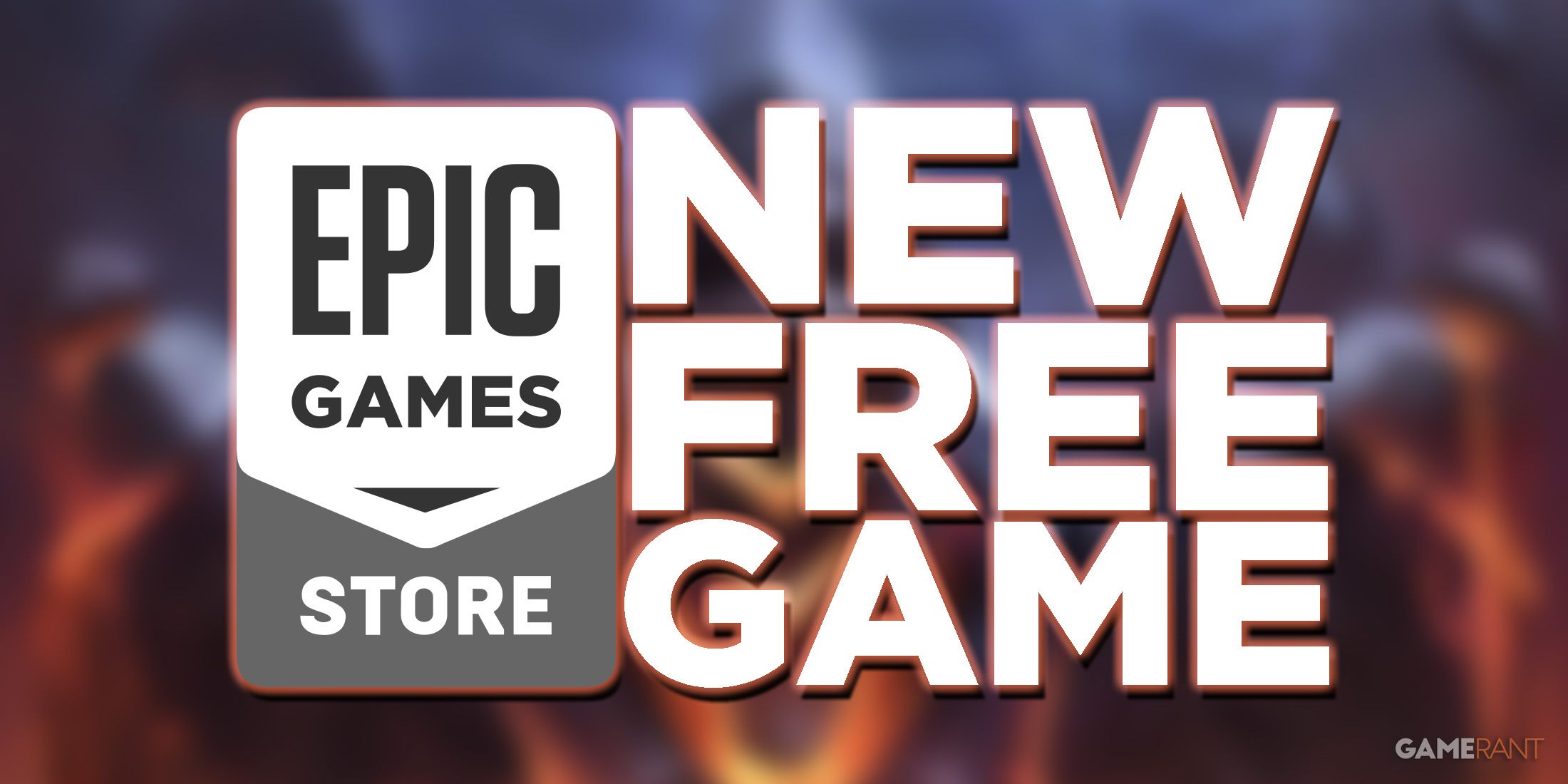 Epic Games Store New Free Game tagline over blurred Legion TD 2 artwork