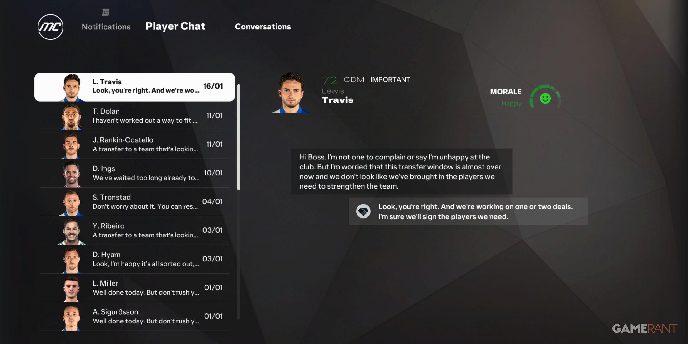 FC 25 - Chat Player