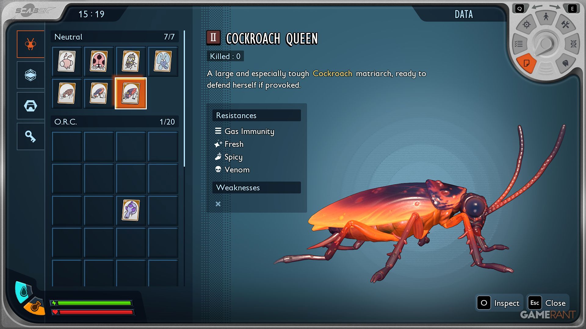 Grounded 2 - Creature Card - Cockroach Queen