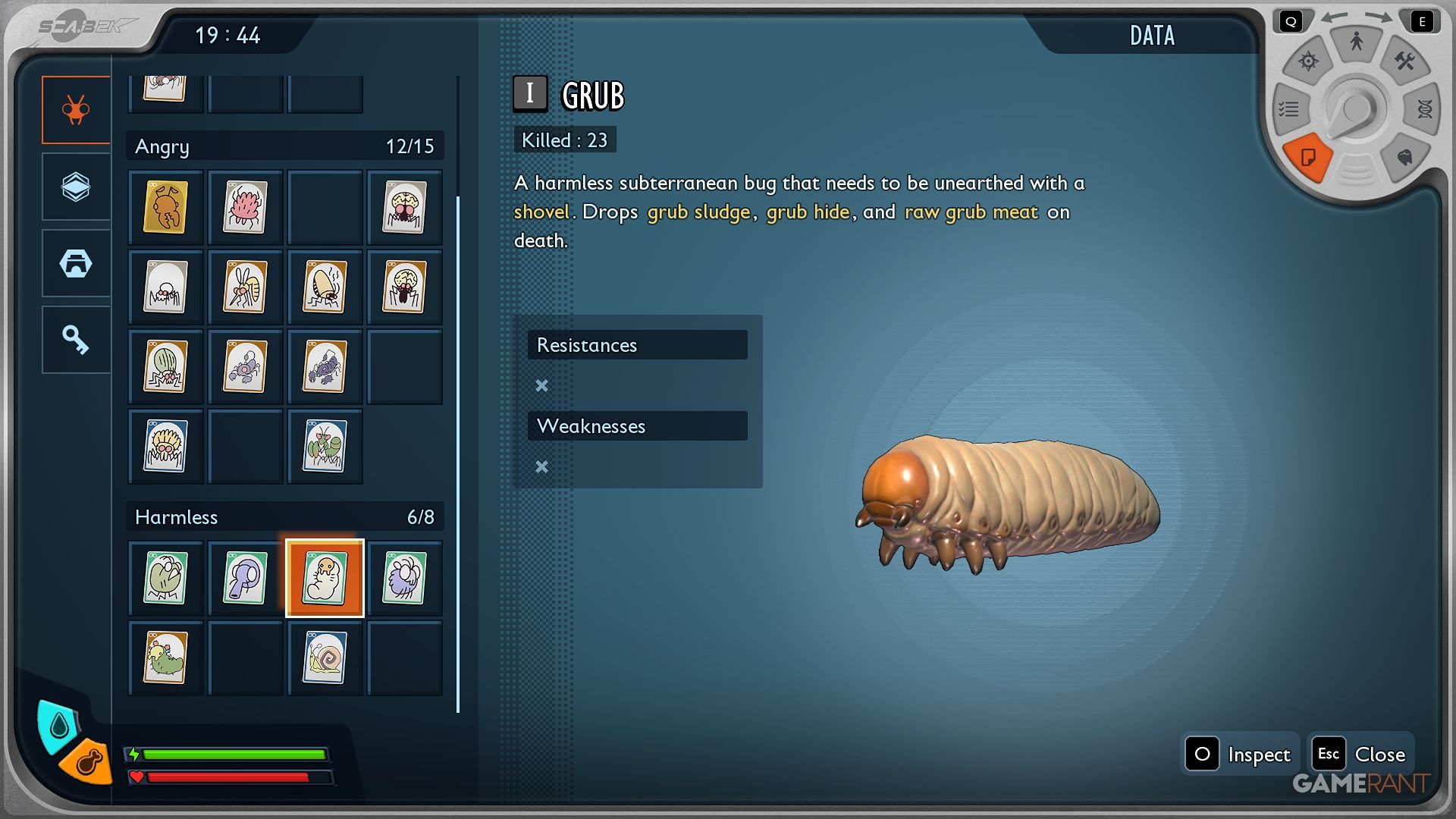 Grounded 2 - Creature Card - Grub