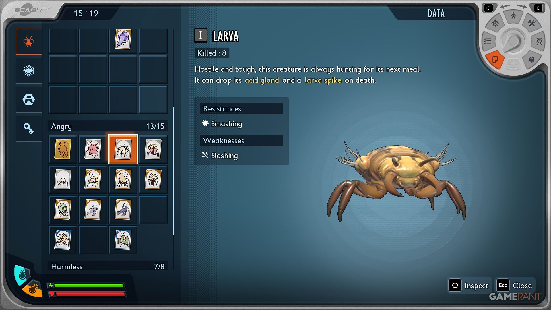 Grounded 2 - Creature Card - Larva