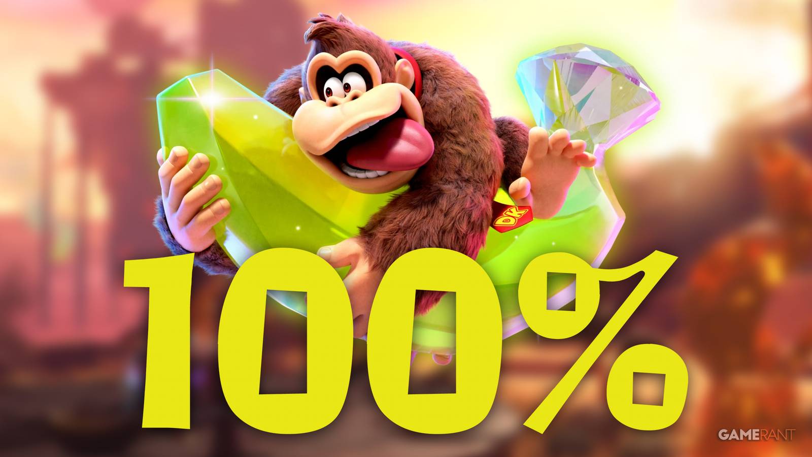 collecting every collectible in donkey kong bananza unlocks some alternative endings.