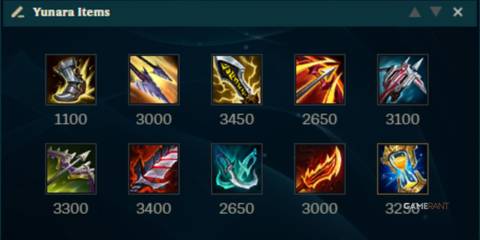 League of Legends - Yunara Items
