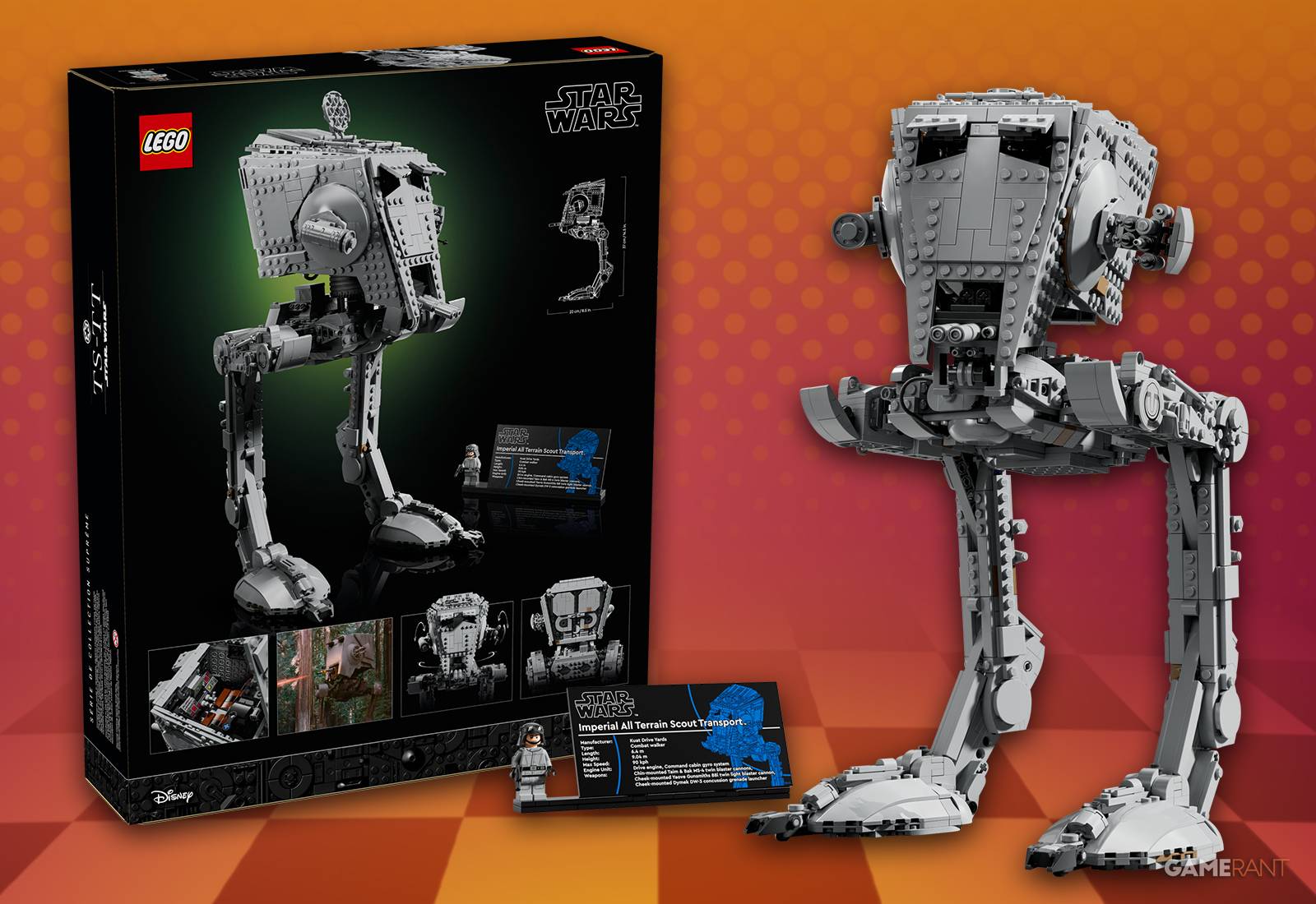 New LEGO Star Wars AT-ST Walker Sets are Up for Preorder