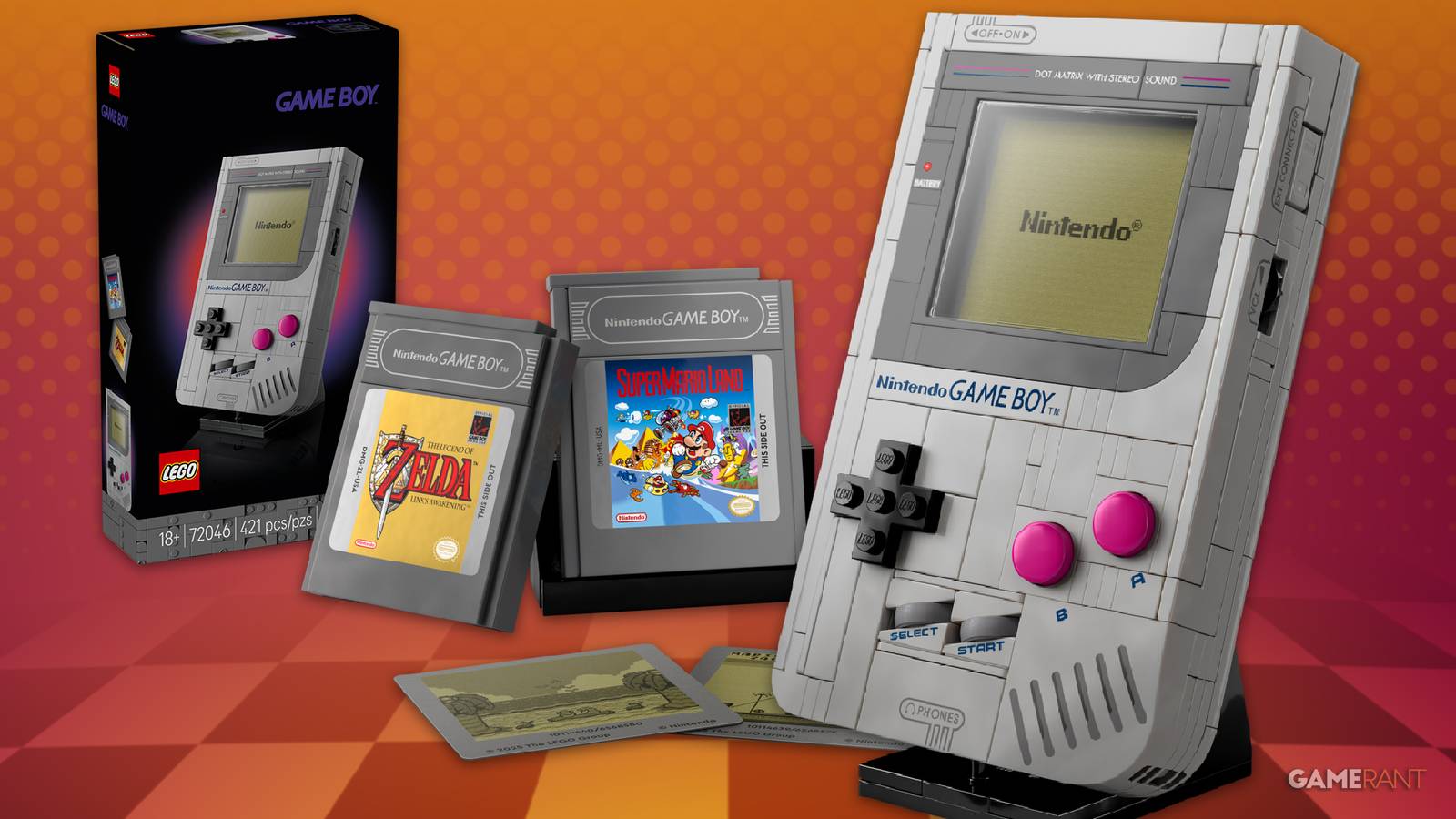 LEGO Game Boy Set Preorders Are Now Live But Selling Out Fast