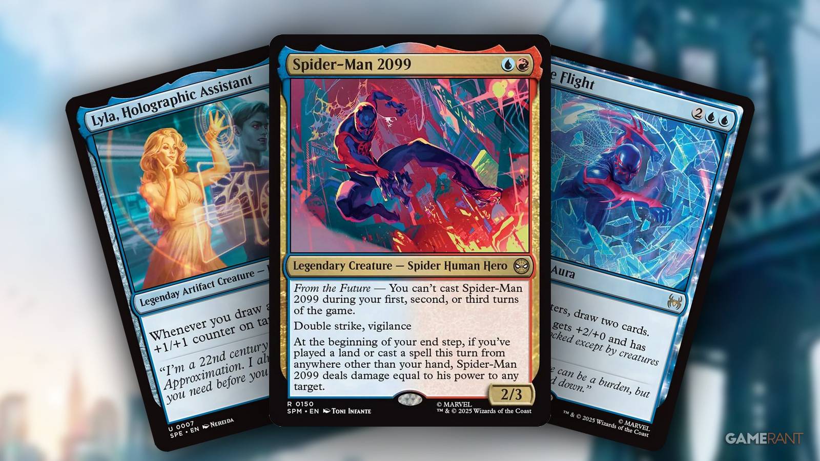 Magic: The Gathering's Spider-Man 2099 Cards Create a Self-Sustained Combo Magic: The Gathering's Spider-Man 2099 Cards Create a Self-Sustained Combo