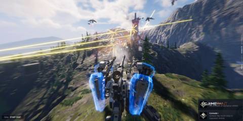 Mecha Break Tricera Sentry Form