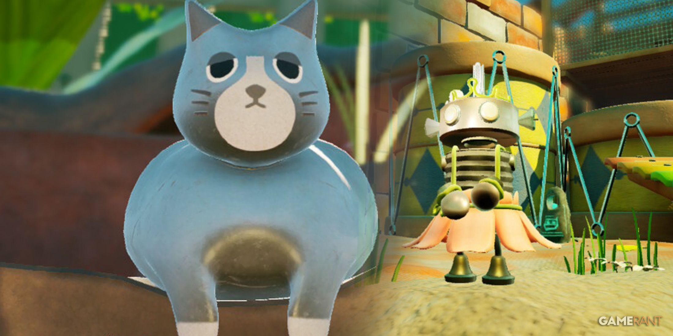 Misc A Tiny Tale cat protagonist simple gameplay screenshot collage