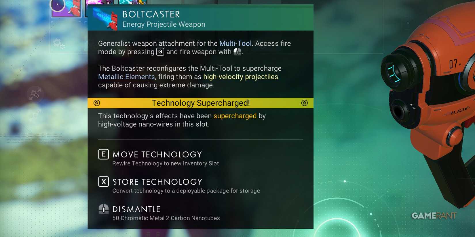 No Man's Sky Boltcaster