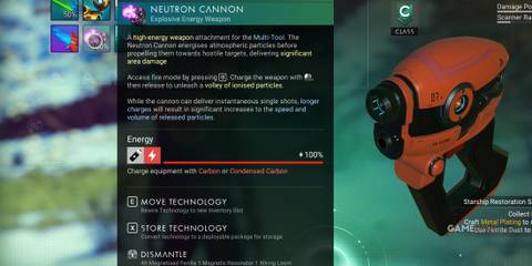 No Man's Sky Neutron Cannon