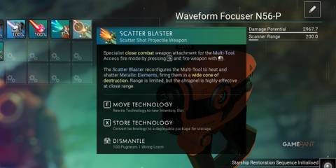 No Man's Sky Scatter Blaster