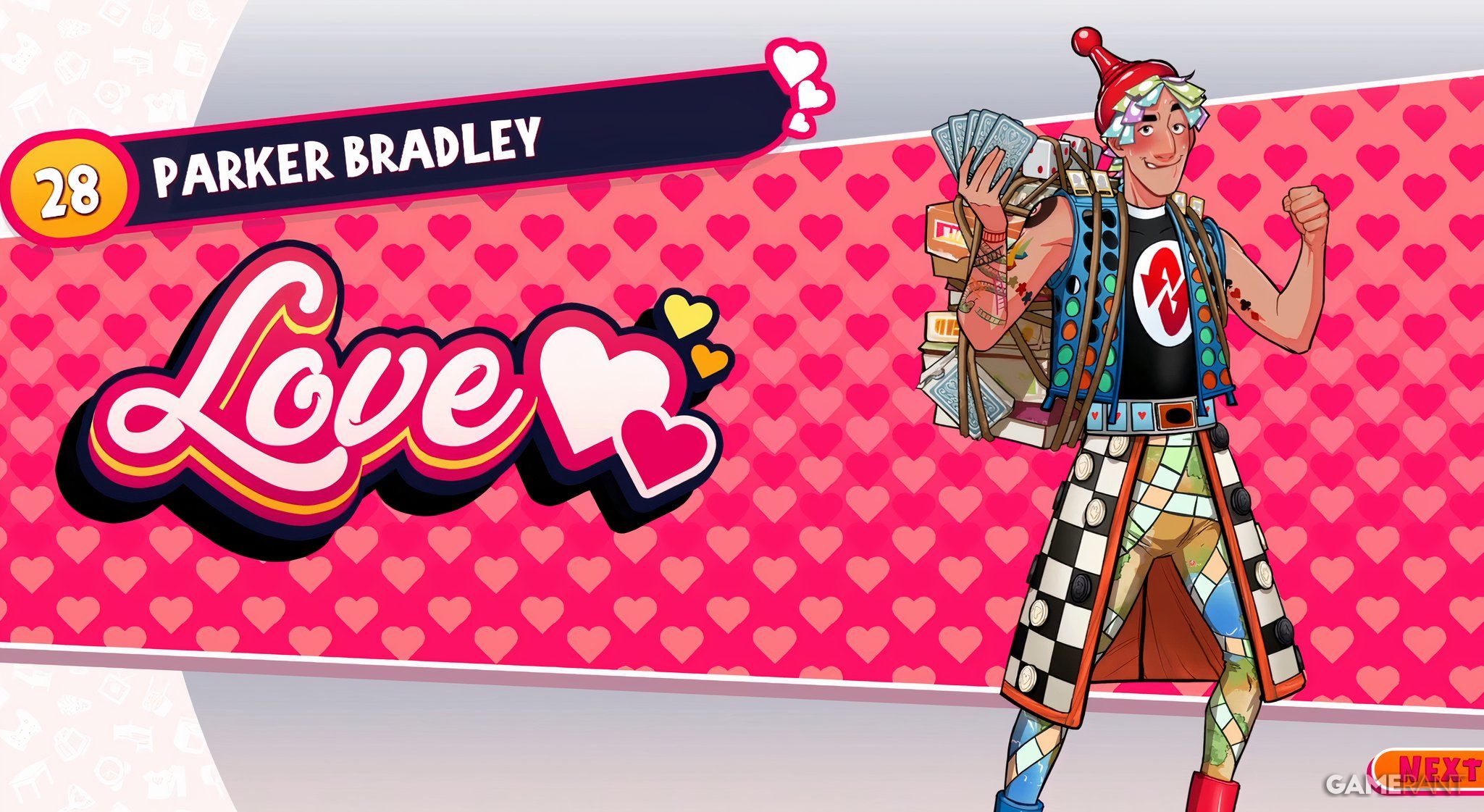 parker bradley love date everything