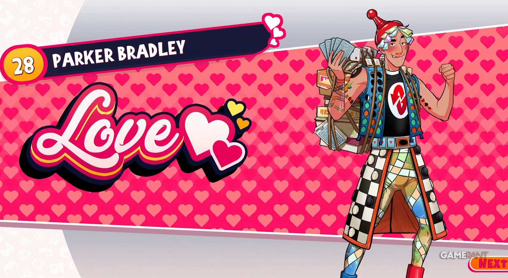 parker bradley love date everything