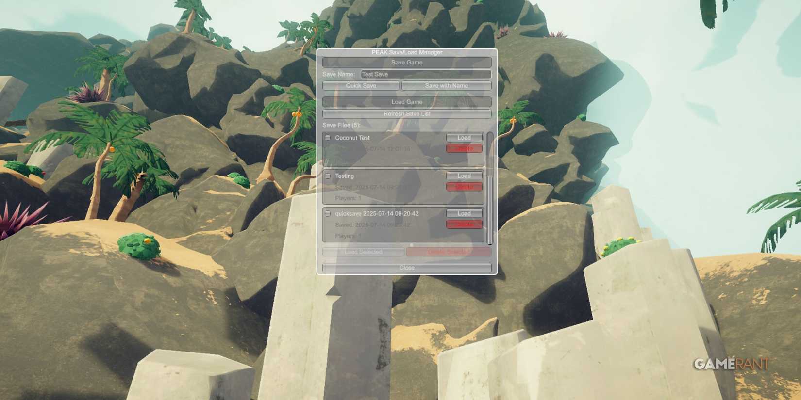 PEAK - How to Save the Game With Mods