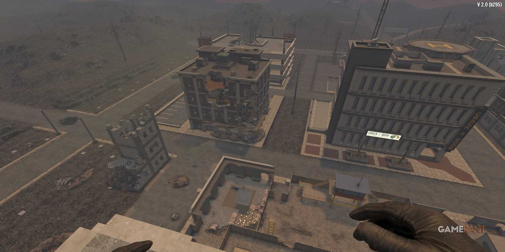 Player Standing On A High Building