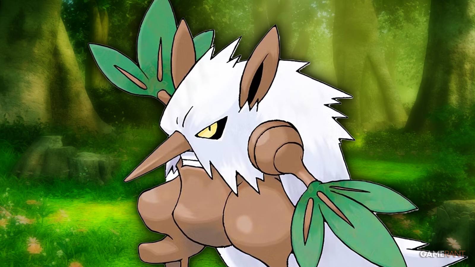 Shiftry Pokemon Fan Art Imagines Ice-Type Regional Variant for Shiftry