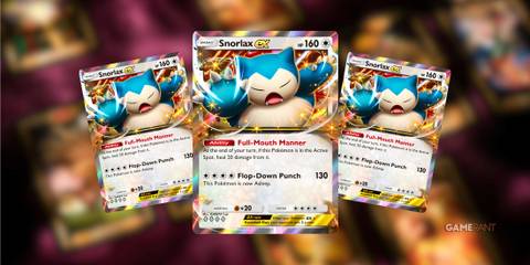 pokemon tcg pocket snorlax ex card.