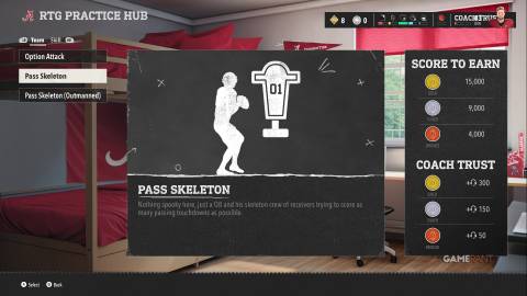 practice to increase coach trust in college football 26